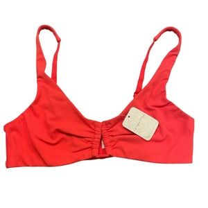 Free People Intimately fp Bralette Size Medium Poppy Red